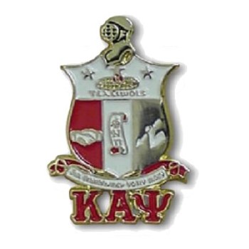 Kappa Alpha Psi Shield &amp; Letters Lapel Pin