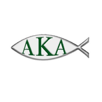 Alpha Kappa Alpha Fish Lapel Pin