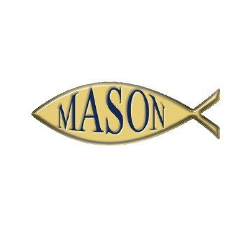 Mason Fish Lapel Pin