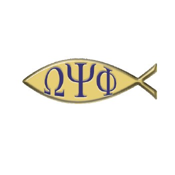 Omega Psi Phi Fish Lapel Pin