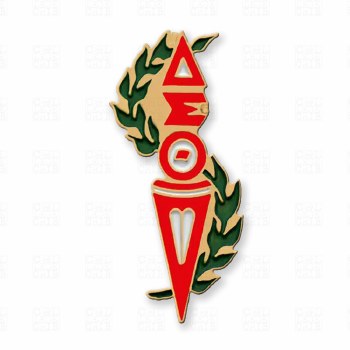 Delta Sigma Theta Torch Lapel Pin