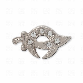 Shriner Stoned Lapel Pin