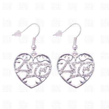 Delta Sigma Theta Filigree Earrings
