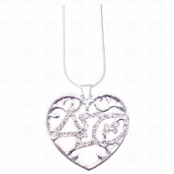 Delta Sigma Theta Filigree Necklace