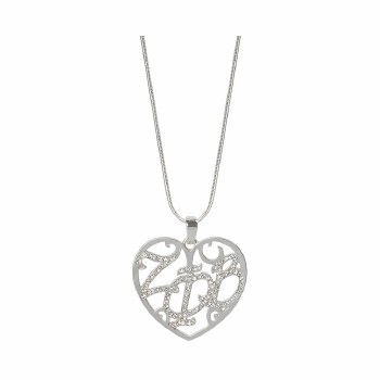 Zeta Phi Beta Filigree Necklace