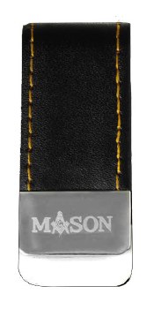 Mason Leather Executive Money Clip