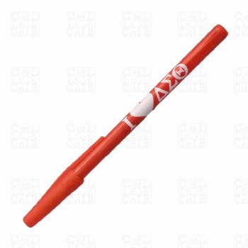 Delta Sigma Theta I Love Cap Ink Pen