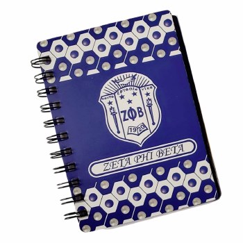 Zeta Phi Beta Shield Notebook Set