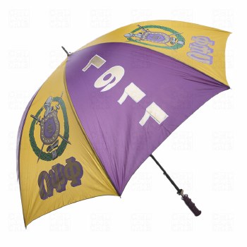 Omega Psi Phi 30&quot; Jumbo Golf Umbrella