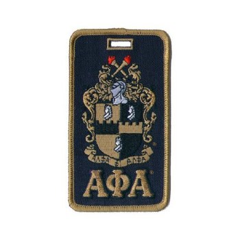 Alpha Phi Alpha Crest Luggage Tag