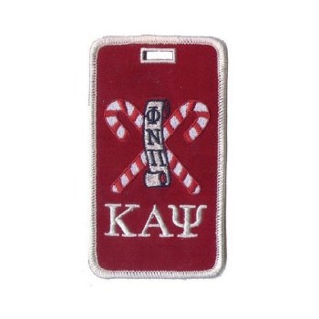 Kappa Alpha Psi Kane Mascot Luggage Tag