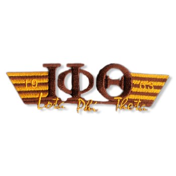 Iota Phi Theta Greek Wings Patch