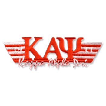 Kappa Alpha Psi Greek Wings Patch