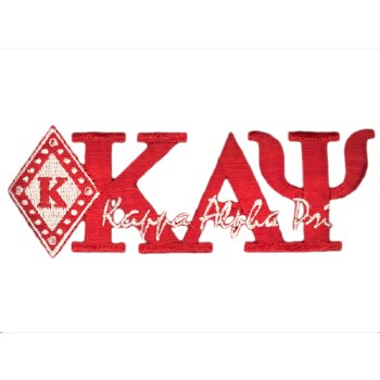 Kappa Alpha Psi Mascot & Signature Patch - The College Crib