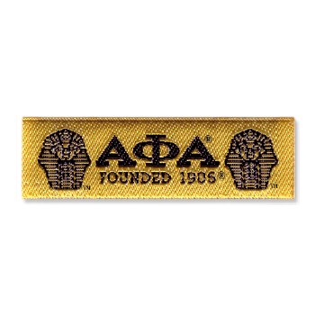 Alpha Phi Alpha Woven Label Patch