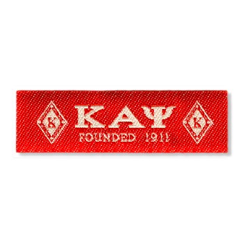 Kappa Alpha Psi Woven Label Patch