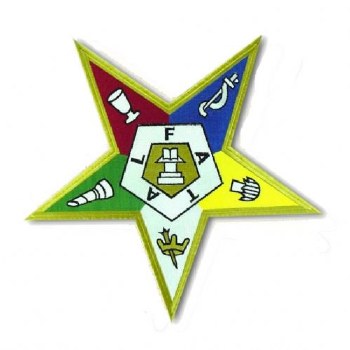 Order of the Eastern Star Crest Patch