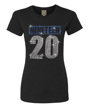 Zeta Phi Beta Nineteen 20 Bling Tee
