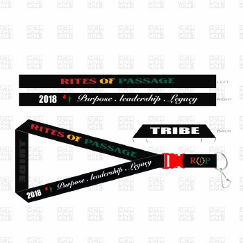Rites of Passage Custom Lanyard (50 pieces)