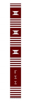 Gamma Sigma Sigma Kente Graduation Stole