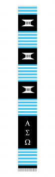 Kente Stole- Alpha Sigma Omega