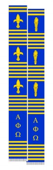 Alpha Phi Omega Kente Stole