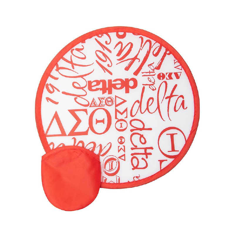 Delta Sigma Theta Collapsible Sorority Signature Fan