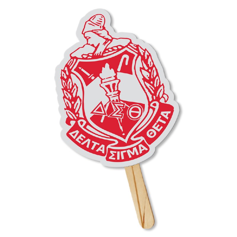 Delta Sigma Theta Collapsible Sorority Signature Fan