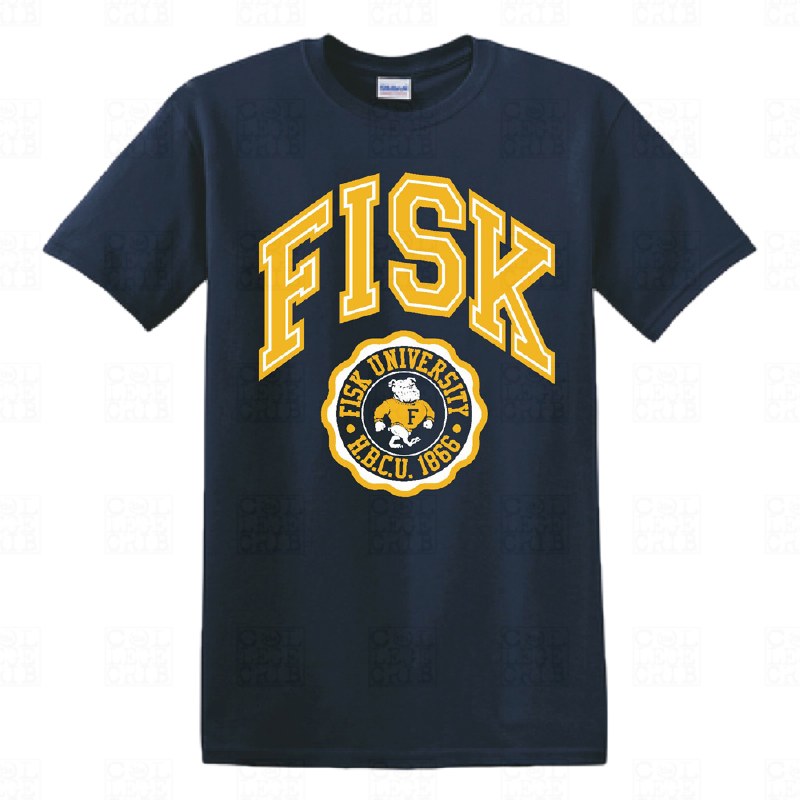 Fisk Bulldog Seal Tee - The College Crib