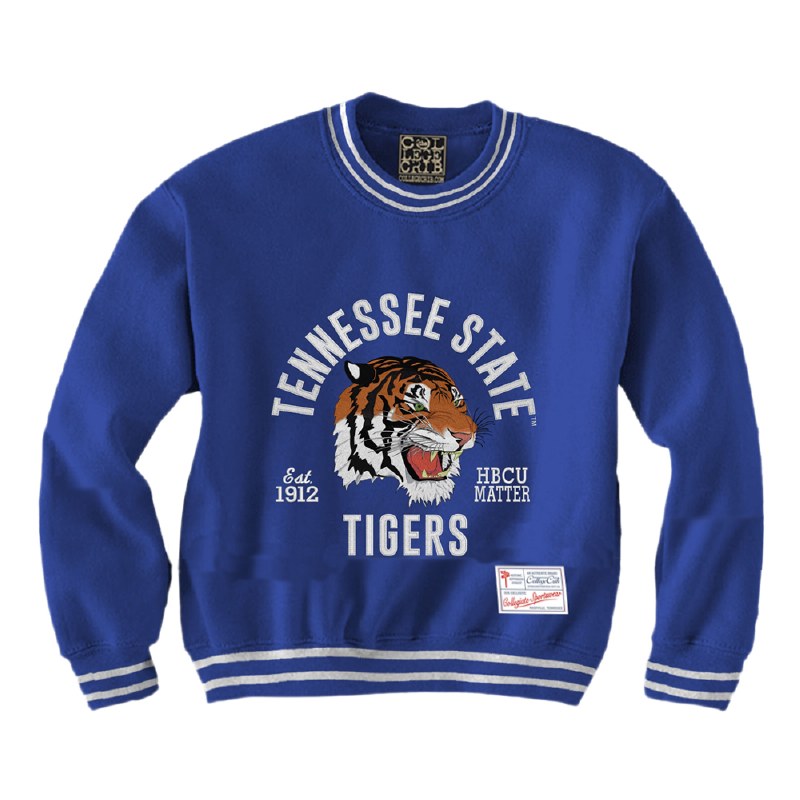 TSU Youth Embroidered Mascot Sweatshirt