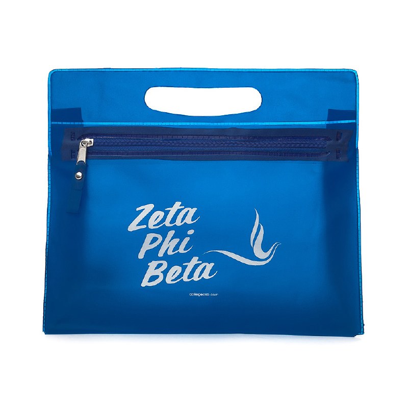 Zeta Phi Beta Cosmetic Bag - The College Crib