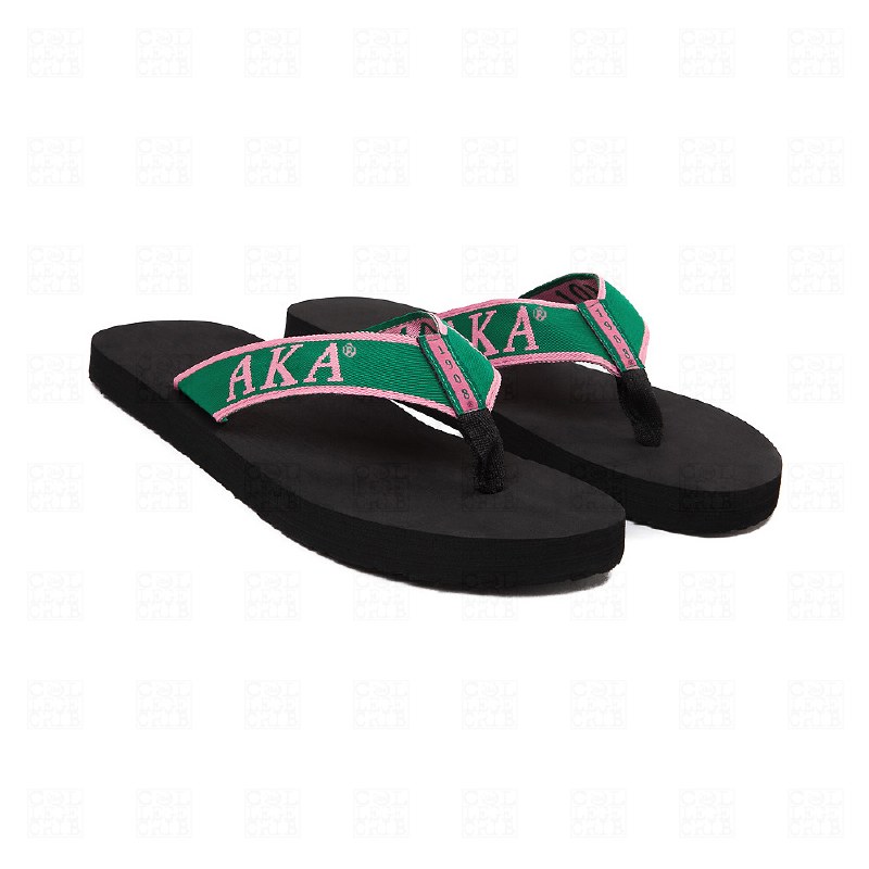 Alpha Kappa Lambda Slide On Sandals 