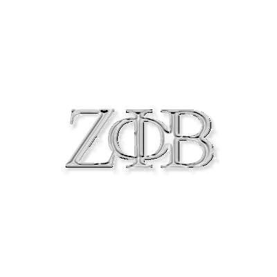 Silver Letters Lapel - The College Crib