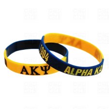 Alpha Kappa Psi Silicone Wristband