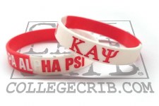 Kappa Alpha Psi Silicone Wristband