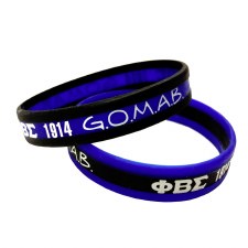 Phi Beta Sigma 3 Layer Wristband