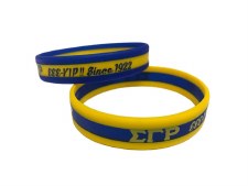 Sigma Gamma Rho 3 Layer Wristband Set