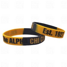 Alpha Phi Alpha   Alpha Chi Chapter Silicone Wristband