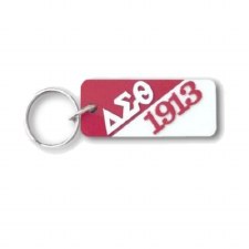 Delta Sigma Theta Letters & Year Keychain