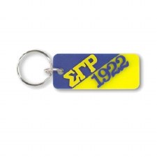 Sigma Gamma Rho Letters & Year Keychain