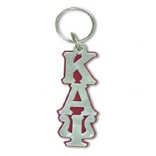 Kappa Alpha Psi Vertical Letters Keychain