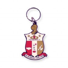 Kappa Alpha Psi PVC Crest Keychain