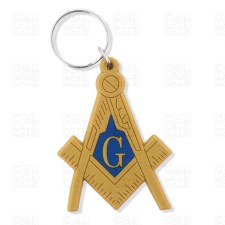 Mason PVC Crest Keychain