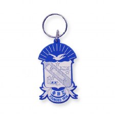 Phi Beta Sigma Crest Keychain