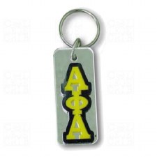 Alpha Phi Alpha Mirror Background Keychain