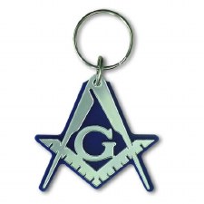 Mason Symbol Keychain