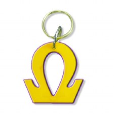 Omega Psi Phi Symbol Keychain