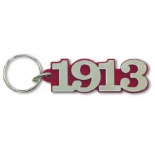 Delta Sigma Theta Mirror Year Keychain