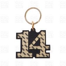 Alpha Phi Alpha Line Number Keychain