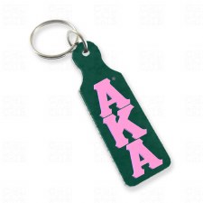 Alpha Kappa Alpha Mirror Mini Paddle Shaped Keychain